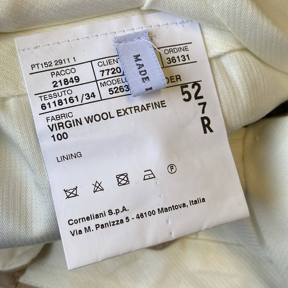 Corneliani Men’s Slacks size 36, Inseam 30 - Picture 5 of 6
